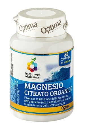Citrato de Magnesio Orgánico 60 Comprimidos 1200mg-1