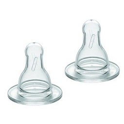 Medela Tettarella Slow Silicone 2 Pezzi-1