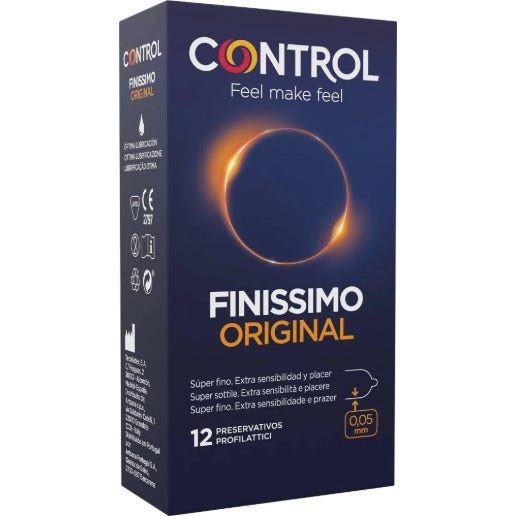Control Finissimo Original Condones 12 unidades