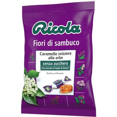 Ricola Flor de Saúco Sin Azúcar 70g-2