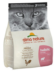 Almo Nature Holistic Kitten Pienso Seco Fresco para Gatitos Pollo y Arroz Bolsa 2kg-1