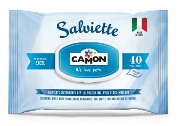 Camon Excel Toallitas para Perros/Gatos 40 Piezas-1