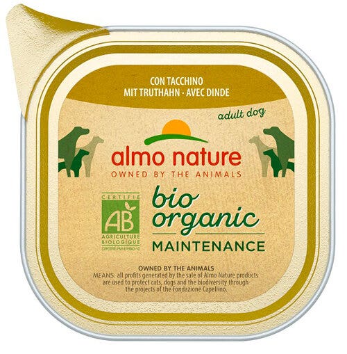 Almo Nature Daily Menu Comida Húmeda Ecológica Pavo Perros Adultos tarrina 100g-2