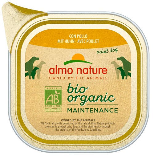 Almo Nature Daily Menu Comida Húmeda Ecológica Pollo Perros Adultos tarrina 100g-2