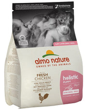 Almo Nature Holistic Puppy Croquetas De Pollo Perros Cachorros Mini Y Tamaño Pequeño Bolsa 2kg-1