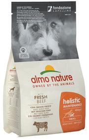 Almo Nature Holistic Maintenance Pienso Seco para Gatos Adultos con Carne Fresca y Arroz Tamaño Pequeño Bolsa 400g-1