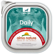 Almo Nature Menú Diario Comida Húmeda Carne y Patatas para Perros Adultos Tarrina 300g-1