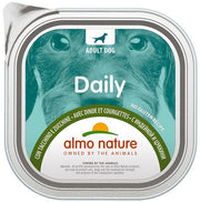Almo Nature Menú Diario Comida Húmeda Pavo y Calabacín para Perros Adultos Bandeja 300g-1