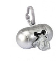 Camon Citygo 20 Bolsas para Perros, Color Plata-1