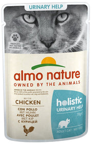 Almo Nature Holistic Functional Urinary Help Pollo Comida Húmeda para Gatos Adultos Sobre 70g-1