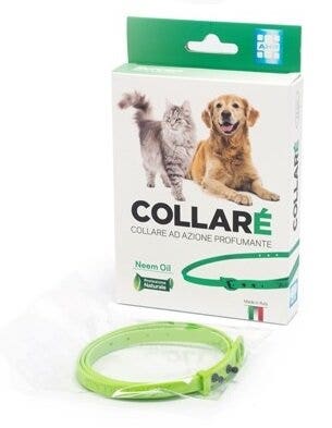 Collar 'Collar Perros Y Gatos Acción Fragante Con Aceite De Neem Verde-2