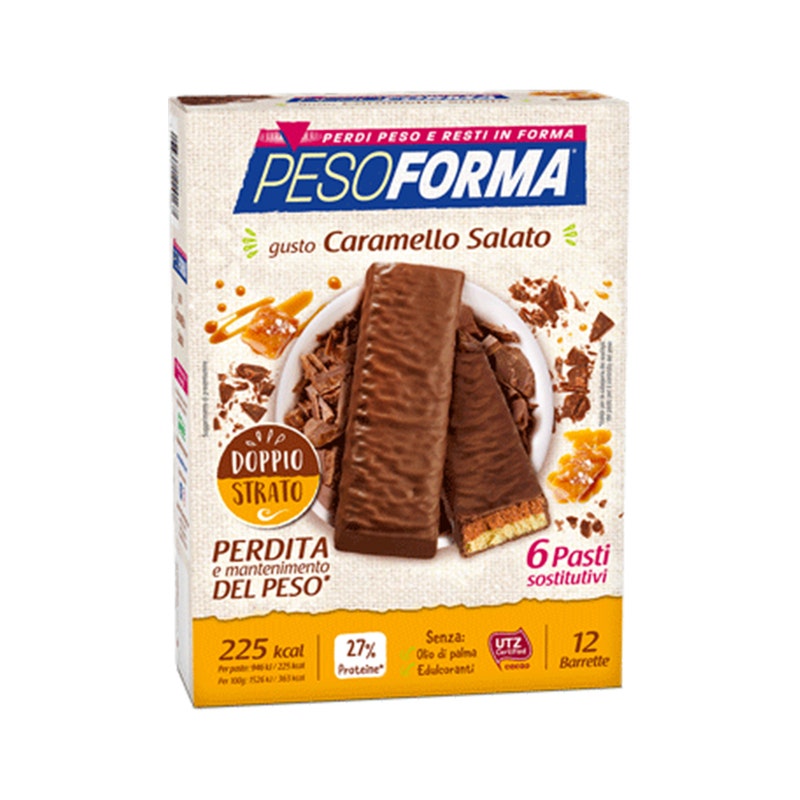 Pesoforma Barritas Caramelo Salado 12 Piezas-2