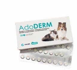 Adoderm Alimento Complementario Para Perros Y Gatos 25 Comprimidos-2