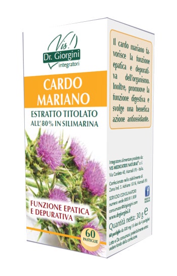 Dr Giorgini Vis Cardo Mariano Titulado Extracto 60 Comprimidos-1