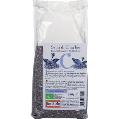 Flores de Loto Semillas de Chia Bio 400g-1