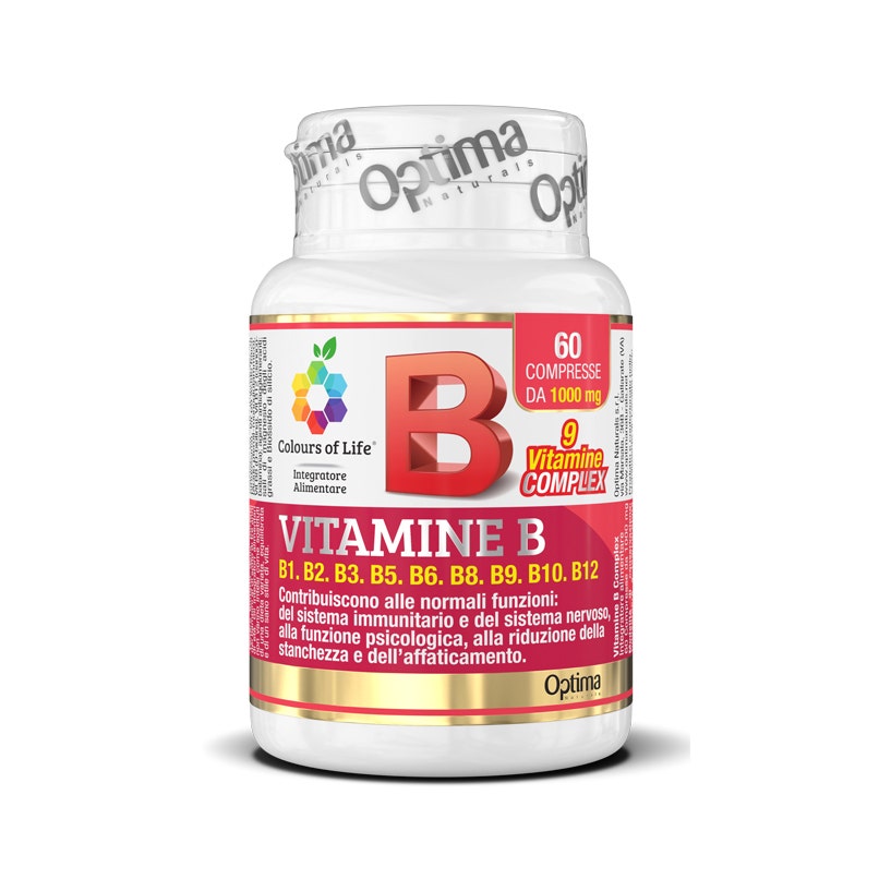Colors Of Life Vitamina B Complex 60 Comprimidos 1000mg-2