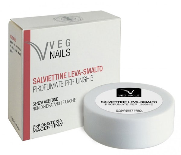 Toallitas con palanca de esmalte de uñas perfumadas Veg Nails 15 piezas-1