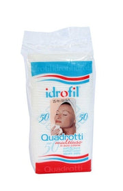 Idrofil Cuadrados Multiusos en Puro Algodón 50 Piezas-1