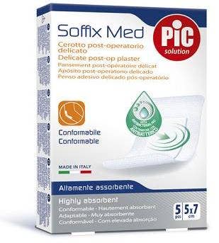 Pic Soffix Med Cerotto Sterile 5x7cm 5 Pezzi -1