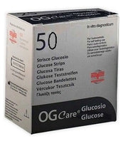 Tiras de prueba de glucosa en sangre Ogcare 50 piezas-1