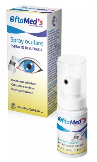 Oftamed's Eye Spray Ojos Rojos E Irritados Extracto De Eufrasia 10ml-1