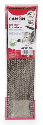Camon Poste Rascador de Cartón para Gatos Medidas 47x12cm-1