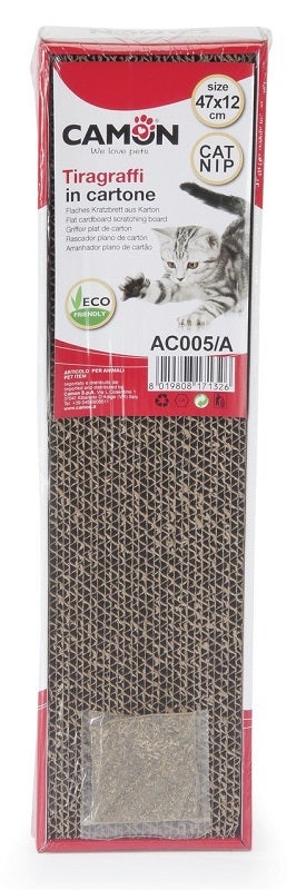 Camon Poste Rascador de Cartón para Gatos Medidas 47x12cm-1