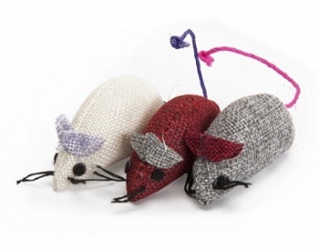 Camon Juguete para Gato Ratón Yute Color 1 Pieza-1