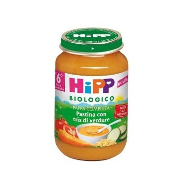 Hipp Bio Pastina Con Trio De Verduras 6m + 190g-2