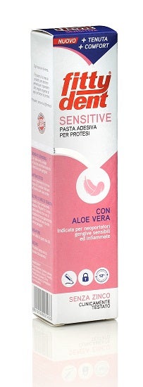 Fittydent Sensitive Aloe Vera Pasta Adhesiva 40g-1