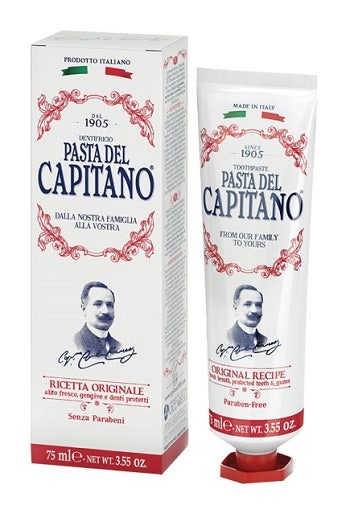 Pasta del Capitano 1905 Pasta de Dientes Receta Original 75ml-1