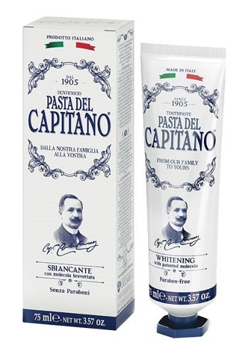 Pasta del Capitano 1905 Dentífrico Blanqueador 75ml-1