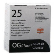 Tiras de prueba de glucosa en sangre Ogcare 25 piezas-1
