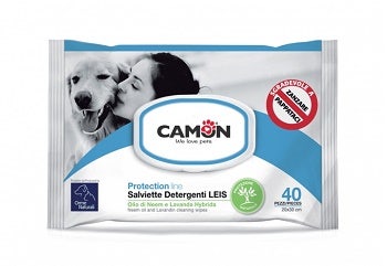 Camon Toallitas Limpiadoras Para Perros Y Gatos Leis 40 Piezas-1