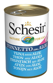 Schesir Comida Húmeda De Atún Con Aloe Para Gatitos Lata 140g-1