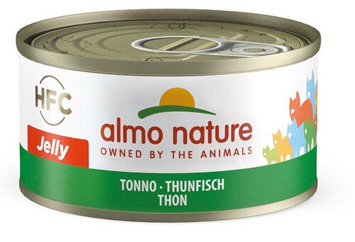 Almo Nature HFC Jelly Comida Húmeda Atún para Gatos Adultos Lata 70g-2