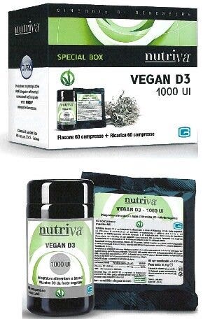 NUTRIVA VEGANO D3 60CPR + RIC-2