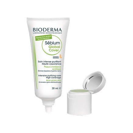 Bioderma Sébium Global Cover Tratamiento Purificante 30ml + 2g-2