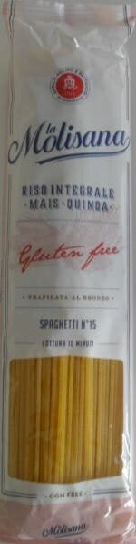 La Molisana Espaguetis Sin Gluten 400g-1