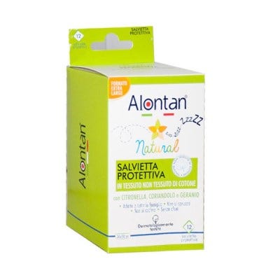 Alontan Toallitas Protectoras Naturales 12 Piezas-1