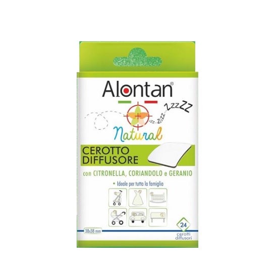 Parche Antimosquitos Alontan Natural 24 Piezas-2