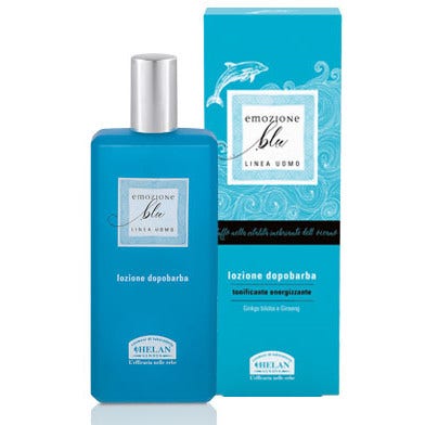Helan Emozione Blu Loción para después del afeitado para hombre 100 ml-2
