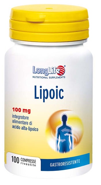 Longlife Lipoic 100 Comprimidos-1