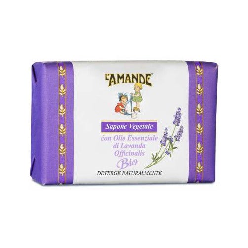L'Amande Jabón Vegetal Lavanda Officinalis Orgánico 200g-1