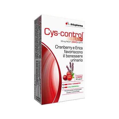 Cys Control Flash 20 Cápsulas-2
