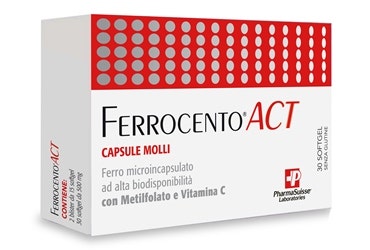 Ferrocento Act 30 Cápsulas Blandas-1