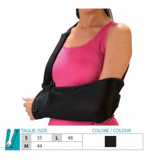 Orione Cabestrillo Tejido Transpirable Negro 9336 Talla S-1