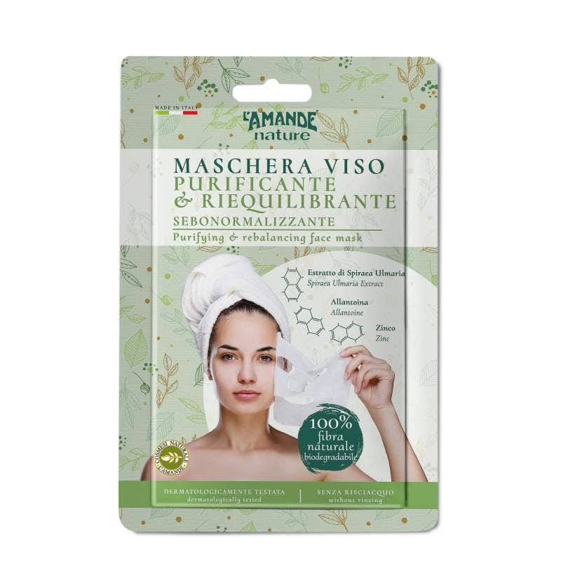 Mascarilla facial purificante y reequilibrante L'Amande-1