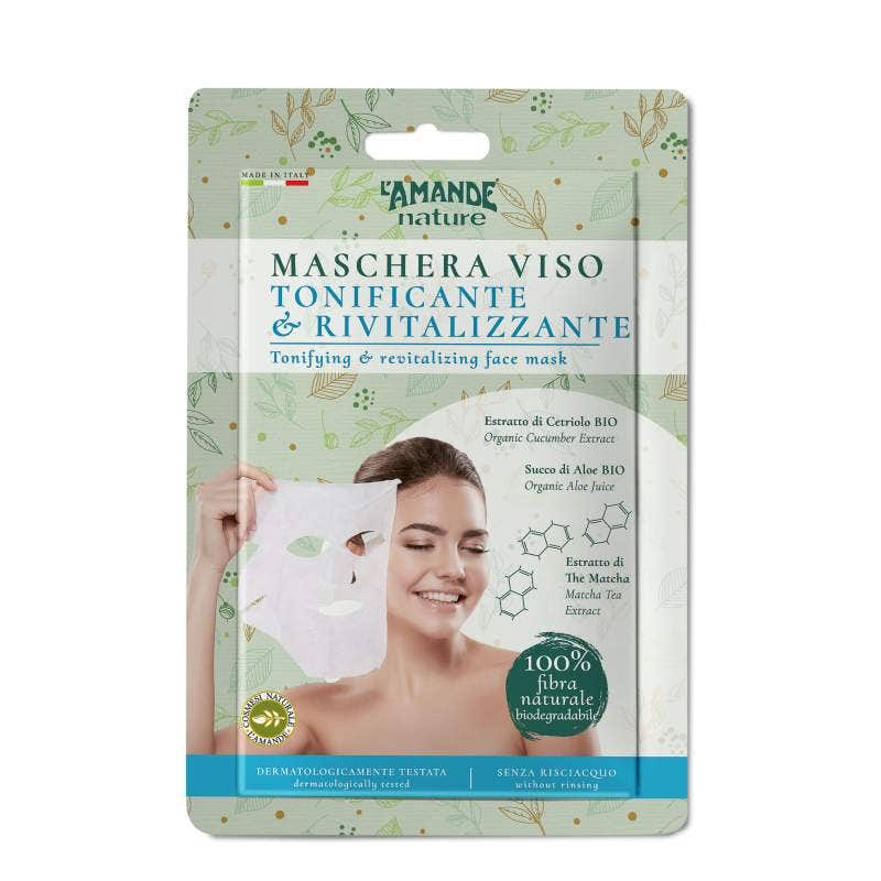 Mascarilla facial tonificante y revitalizante L'Amande-1