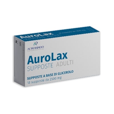 Aurolax Glicerolo Adulti 18 Supposte -1